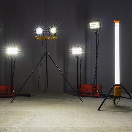 Sunbelt Rentals Range Of Portable Lighting