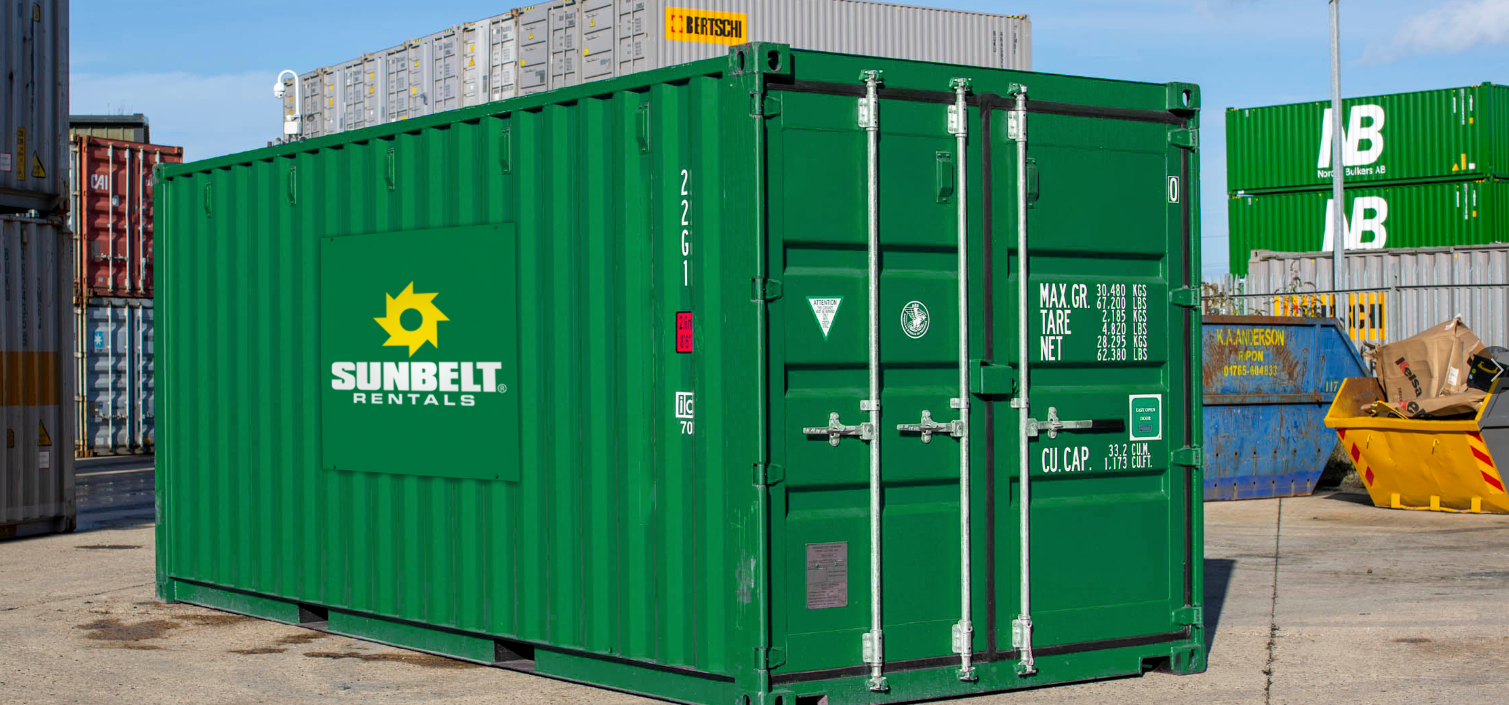 Site Containers Sunbelt Rentals