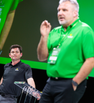 Andy Wright and Brendan Horgan, Sunbelt Rentals