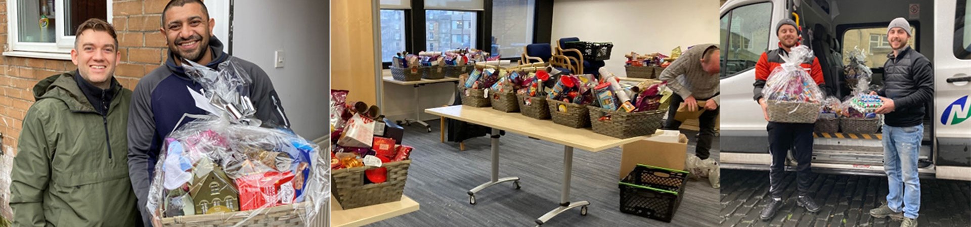 Ex Offender Handing Out Hampers