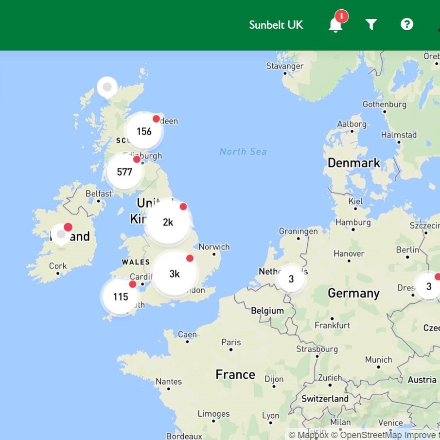 Command Centre Telematics On Screen