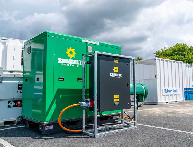 Sunbelt Rentals Eco Lync Generator