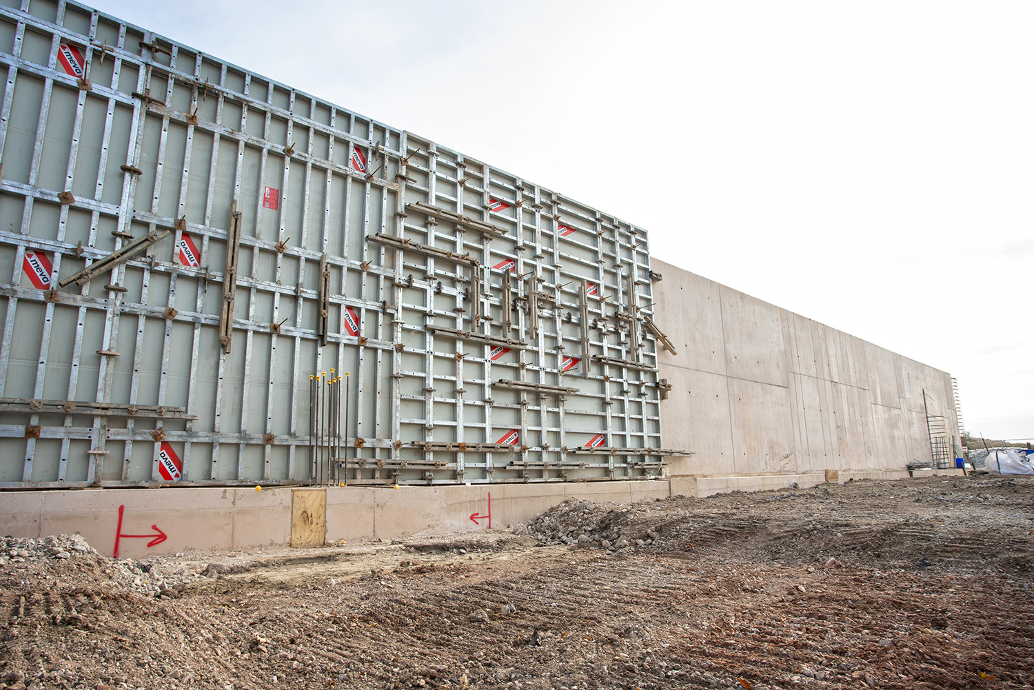 Reinforced concrete precast double wall - BASEMENTS - Cornish Concrete  Products