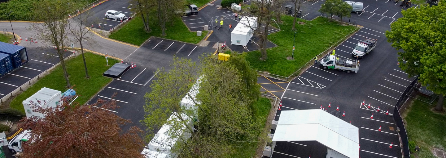 Emergency response solutions on site for test and trace