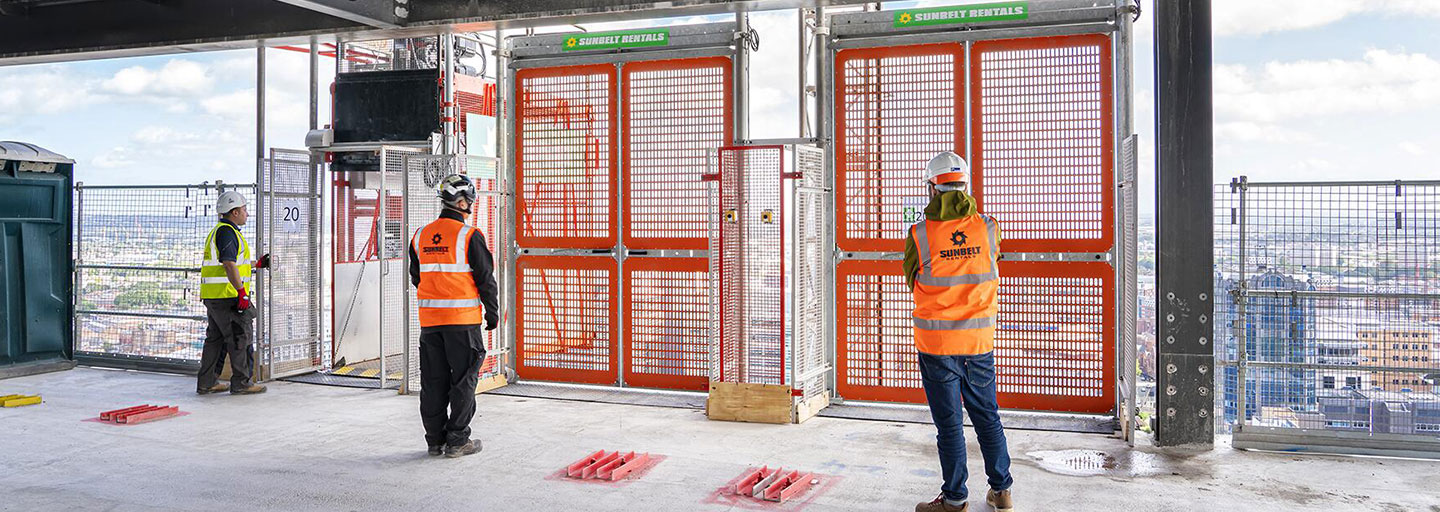 Passenger & Goods Hoists Hire Construction Hoists Sunbelt Rentals