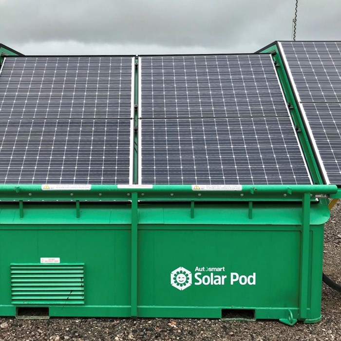 Solar pods