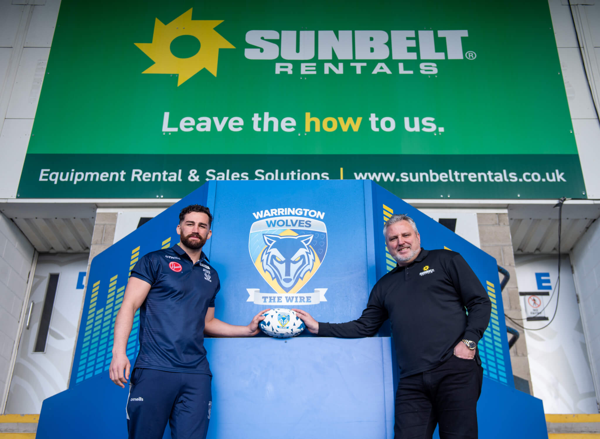 Sunbelt Rentals Partner With Warrington Wolves Sunbelt Rentals