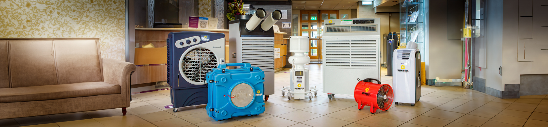 Climate Control Air Conditioners and Heaters for Hire Sunbelt Rentals