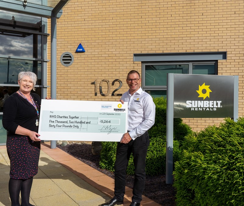 Sunbelt Rentals Supports NHS Charities Together