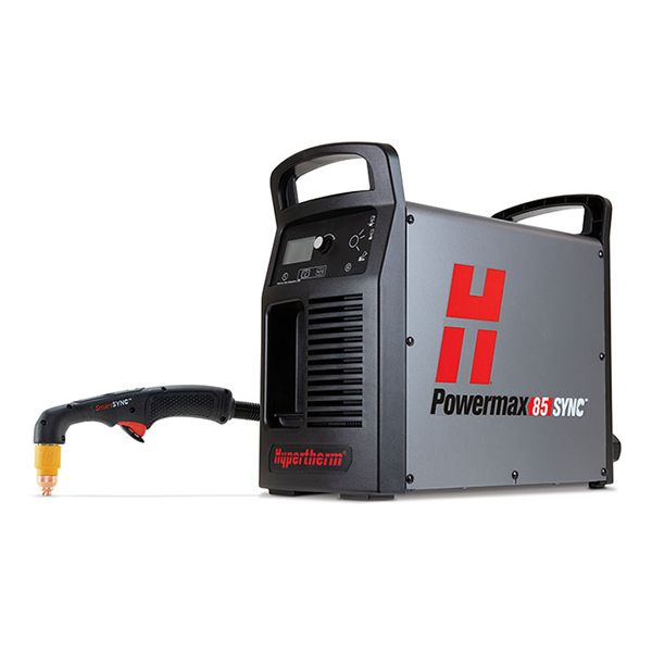 50004768_Hypertherm_Powermax85_SYNC_Plasma_Cutter_Front_Right_View_Torch26849.jpeg