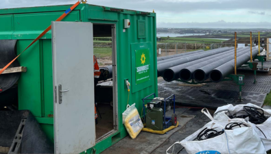 Sub-sea pipeline connection for critical infrastructure