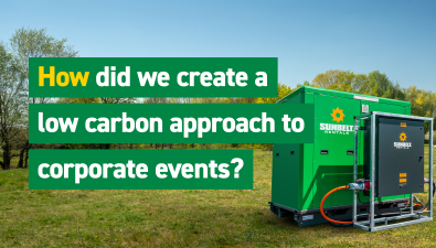Creating a greener approach to corporate events