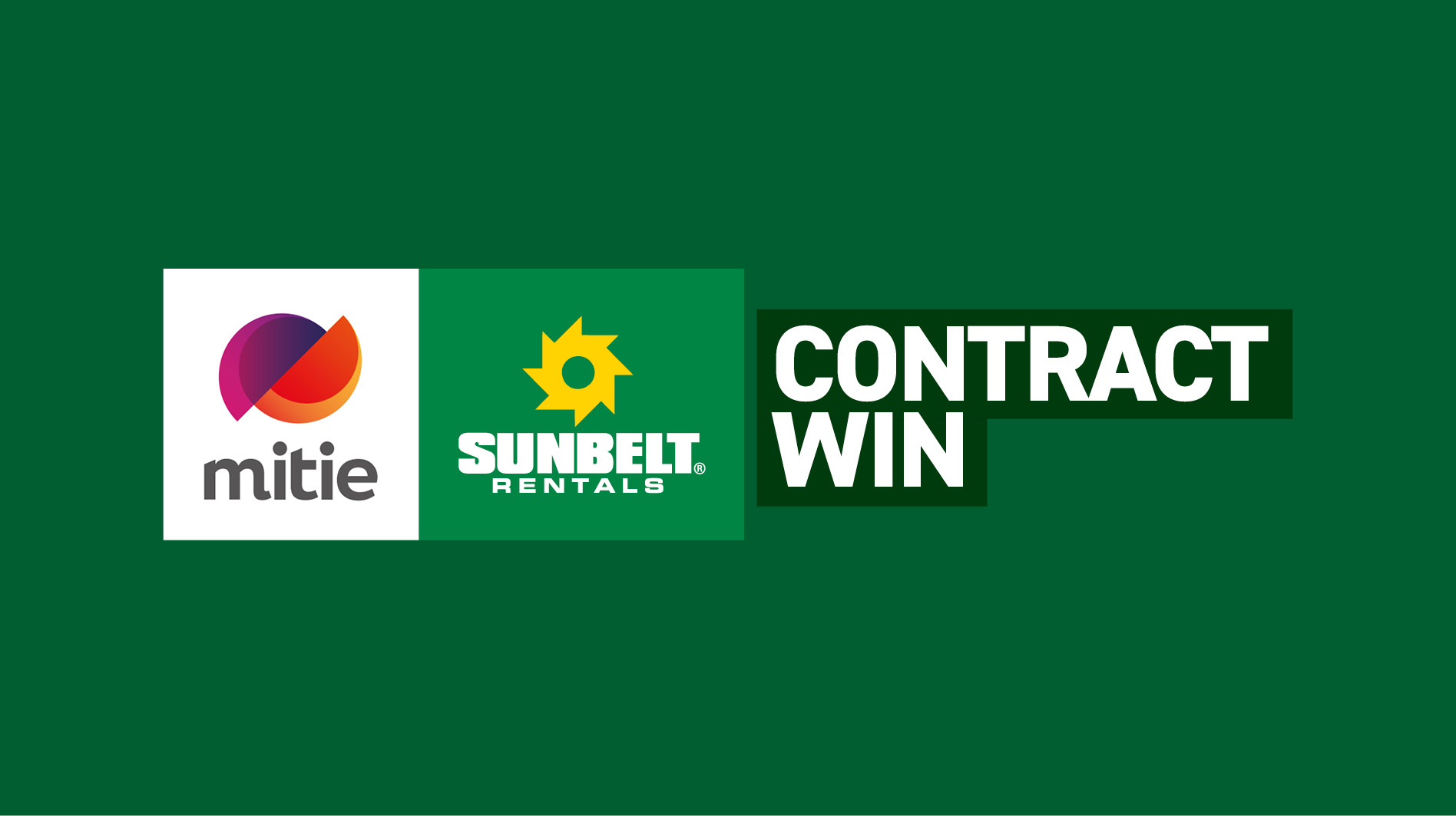 Sunbelt Rentals signs multi-year preferred supplier agreement with Mitie