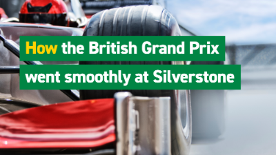Keeping the British Grand Prix moving safely at Silverstone