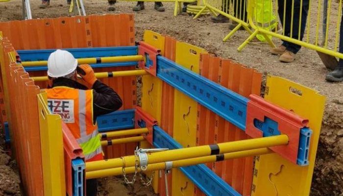 Eze Shore Trench Lining System
