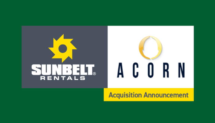 Sunbelt Rentals welcomes Acorn Film and Video