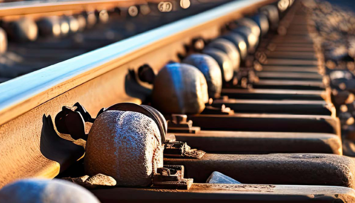 Real-time silica monitoring on rail track replacement