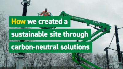 Creating a more sustainable site for National Grid at Stocksbridge
