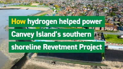 Trialling hydrogen power at Canvey Island