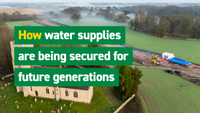 Helping secure water supplies for future generations